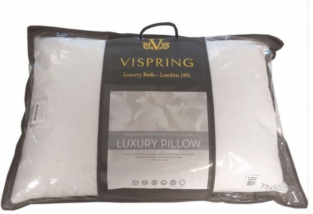 Vispring pillows hotsell