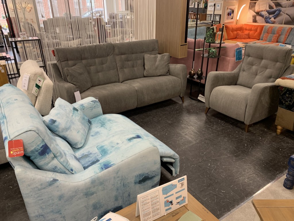 Fama Avalon Power Sofa, Power You&Me Chair + Static Armchair