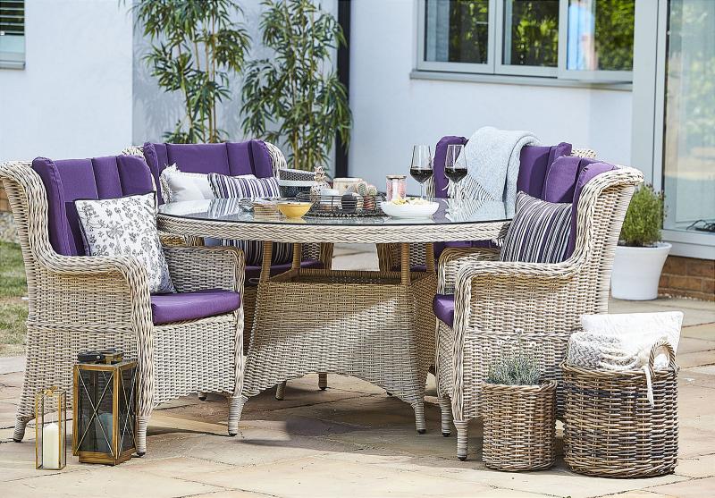 Daro Auckland Outdoor Rattan Dining Set Barrow Clark Furnishers