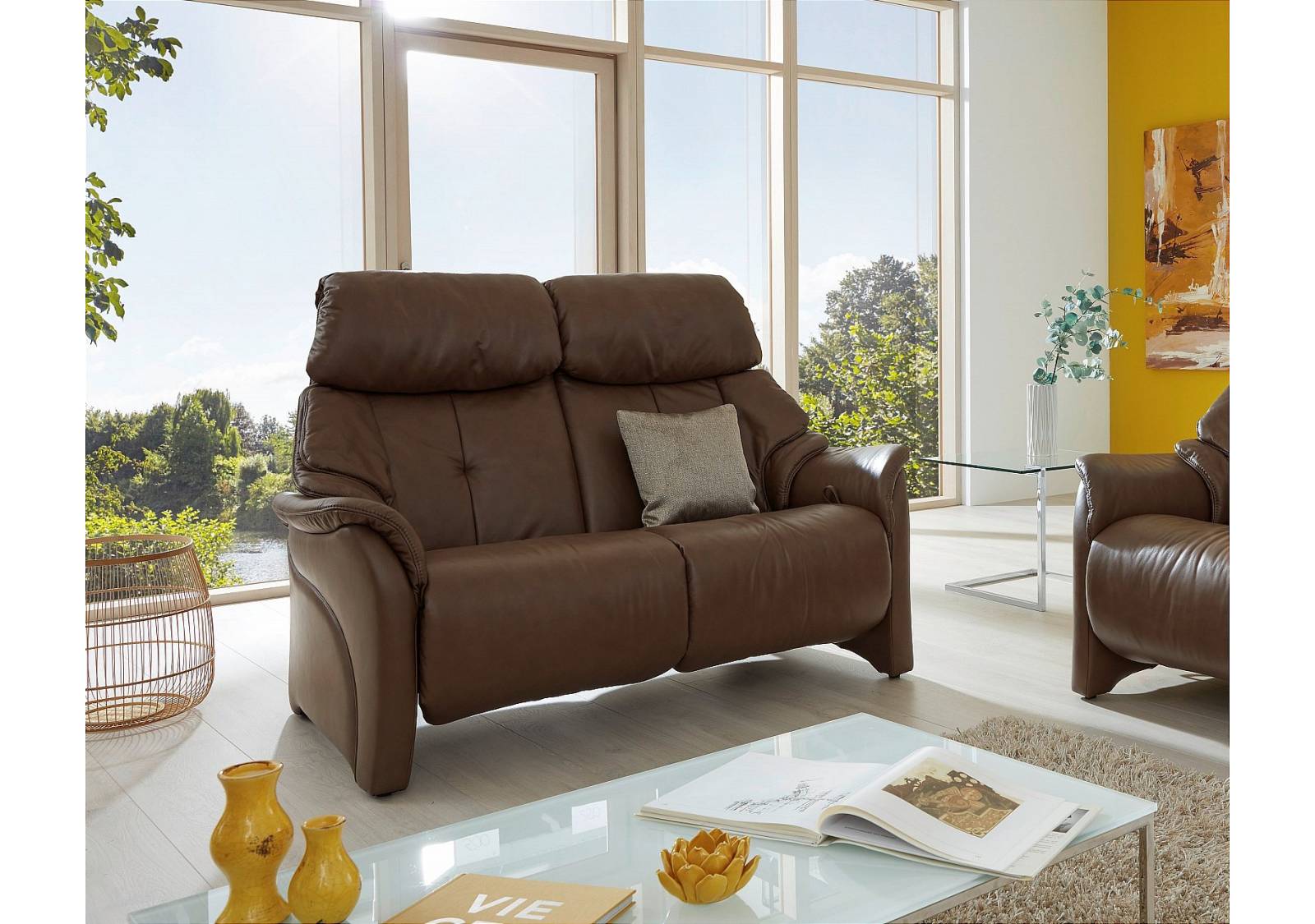 Himolla Chester 2 Seater Manual Reclining Sofa